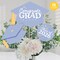 Big Dot of Happiness Light Purple 2026 Graduation Party Centerpiece Sticks, Congrats Grad Decor, Class of 2026 Lavender Grad Table Toppers - 15 Pieces